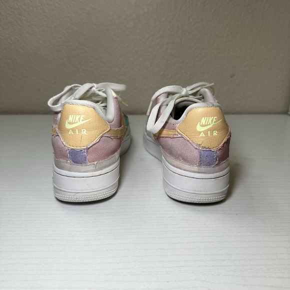 Nike Women's Size 6.5  Air Force 1 Low Tear Away Pastel Reveal Shoe Casual Trend - Picture 6 of 12